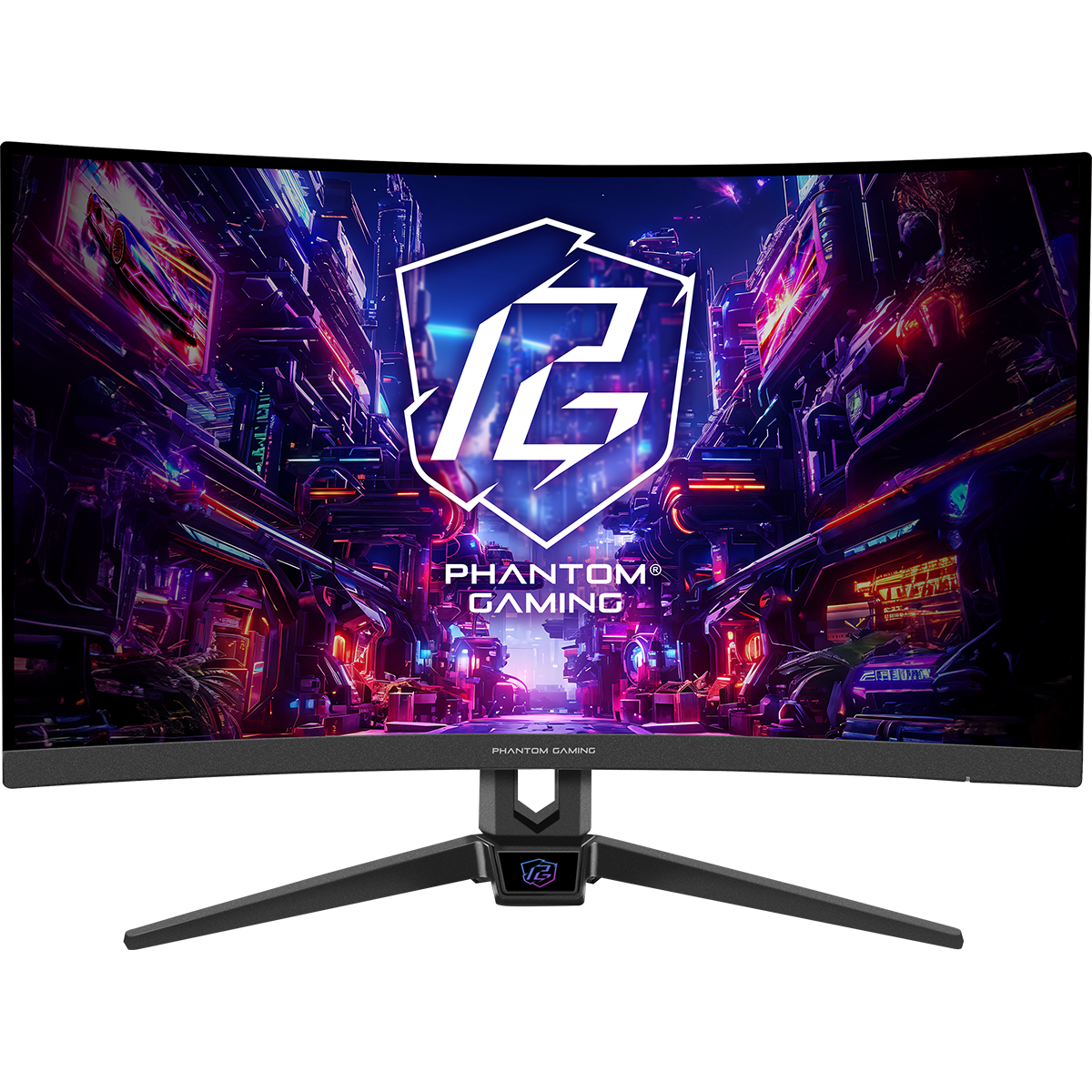 ASROCK 27" PG27FRS1A 16_9 FHD VA Ívelt Gaming Monitor - Fekete (PG27FRS1A)-0