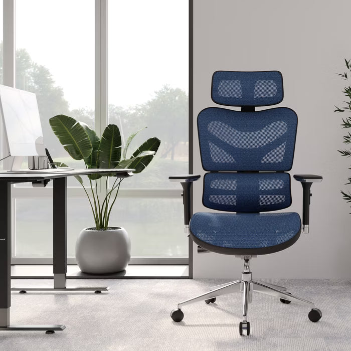 Diablo V-Commander ergonomic chair: Blue