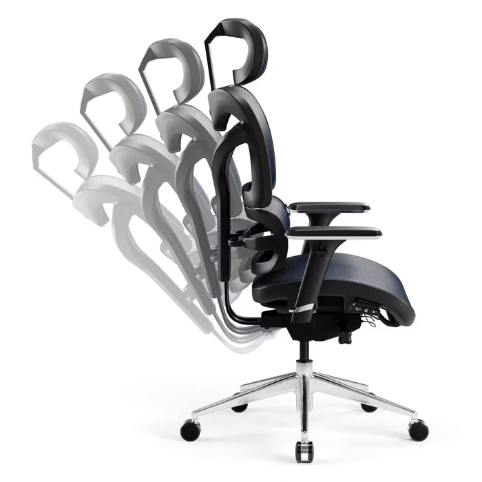Diablo V-Commander ergonomic chair: Blue